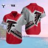 Atlanta Falcons Red Aloha Gift For Football Fans Hawaiian Shirt 2
