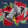 Atlanta Falcons Red Aloha Gift For Football Fans Hawaiian Shirt 3