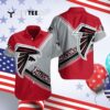 Atlanta Falcons Red Aloha Gift For Football Fans Hawaiian Shirt 4