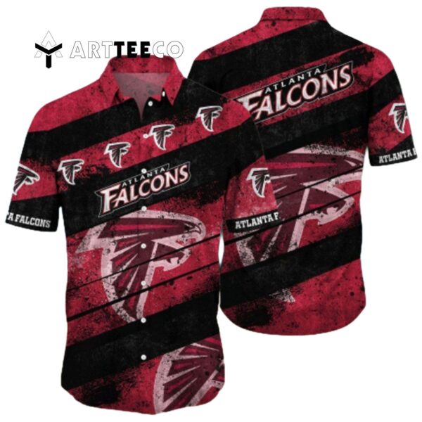 Atlanta Falcons Retro Summer Pattern Hawaiian Shirt 1
