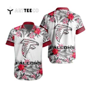 Atlanta Falcons Special Floral Tropical Team Spirit Hawaiian Shirt 1