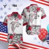 Atlanta Falcons Special Floral Tropical Team Spirit Hawaiian Shirt 4
