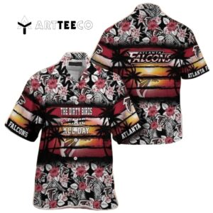 Atlanta Falcons The Dirty Birds Came All Day Hawaiian Shirt 1