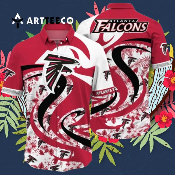 Atlanta Falcons Trending Summer Pattern Hawaiian Shirt 3