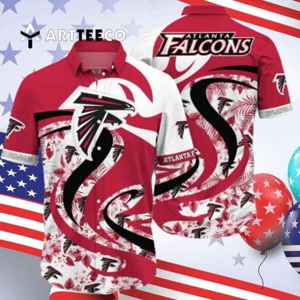 Atlanta Falcons Trending Summer Pattern Hawaiian Shirt 4