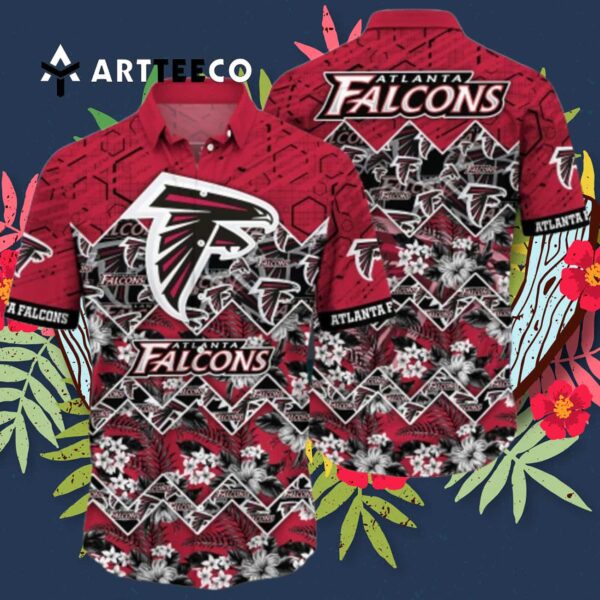 Atlanta Falcons Trending Summer Pattern Style Hawaiian Shirt 3