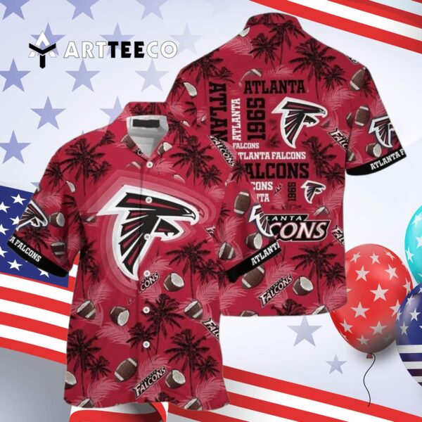 Atlanta Falcons Trendy Summer Hawaiian Shirt 4