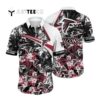 Atlanta Falcons Tropical Flower Beach Hawaiian Shirt 1