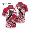 Atlanta Falcons Tropical Flower Summer Aloha Beach Gift For Him Hawaiian Shirt 1
