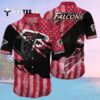 Atlanta Falcons Us Flag Summer Pattern Hawaiian Shirt 2