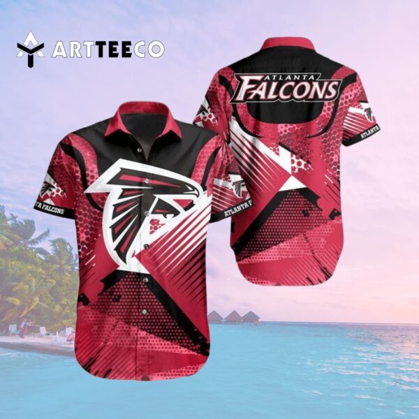 Atlanta Falcons Vacation Summer Pattern Hawaiian Shirt 2