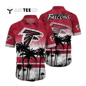 Atlanta Falcons Vintage Aloha Hawaiian Shirt 1