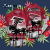 Atlanta Falcons Vintage Aloha Hawaiian Shirt 3