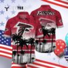 Atlanta Falcons Vintage Aloha Hawaiian Shirt 4