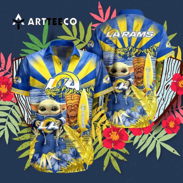 Baby Yoda Hawaiian Shirt 3