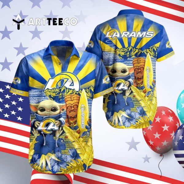 Baby Yoda Hawaiian Shirt 4