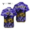 Baltimore Ravens Flower Summer Best Selling Hawaiian Shirt 1