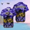 Baltimore Ravens Flower Summer Best Selling Hawaiian Shirt 2