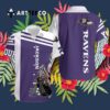 Baltimore Ravens Lamar Jackson Hawaiian Shirt 3