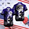 Baltimore Ravens Mickey Mouse Hawaiian Shirt 4