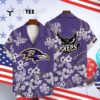 Baltimore Ravens National Football League 2023 Aop V21 Hawaiian Shirt 4