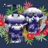 Baltimore Ravens Palm Trees Gift For Son From Dad Hawaiian Shirt 3