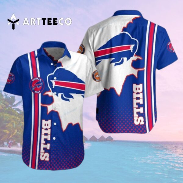 Buffalo Bills Colorful Mix Hawaiian Shirt 2