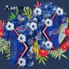 Buffalo Bills Digital Flowers Aloha Hawaiian Shirt 3