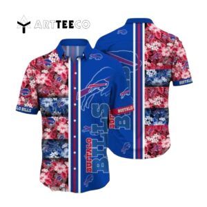 Buffalo Bills Flower Summer Hawaiian Shirt 1