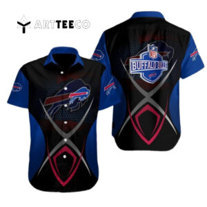 Buffalo Bills Football Art Logo Hawaiian Shirt 1