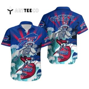 Buffalo Bills Halloween Surf Hawaiian Shirt 1