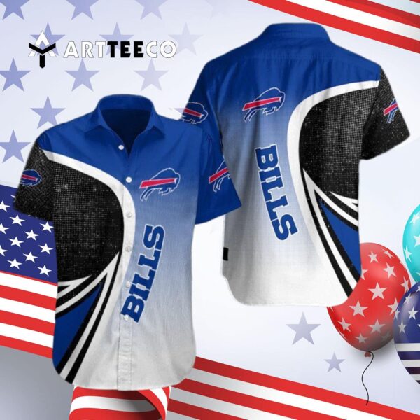 Buffalo Bills Logo Sport Pattern V1 Hawaiian Shirt 4