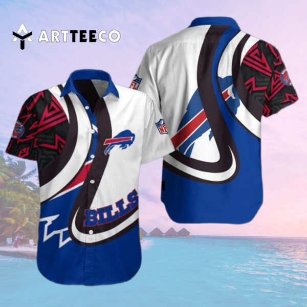 Buffalo Bills Logo Sport Pattern V2 Hawaiian Shirt 2