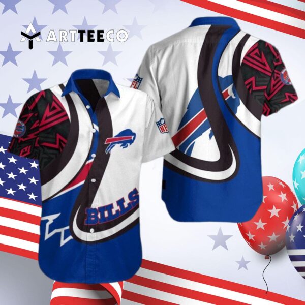 Buffalo Bills Logo Sport Pattern V2 Hawaiian Shirt 4