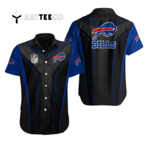 Buffalo Bills Logo Sport Pattern V3 Hawaiian Shirt 1