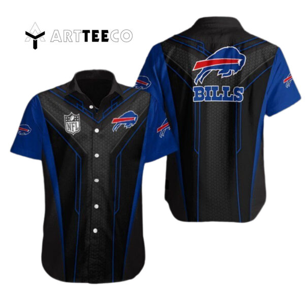 Buffalo Bills Logo Sport Pattern V3 Hawaiian Shirt 1