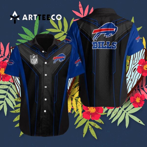 Buffalo Bills Logo Sport Pattern V3 Hawaiian Shirt 3