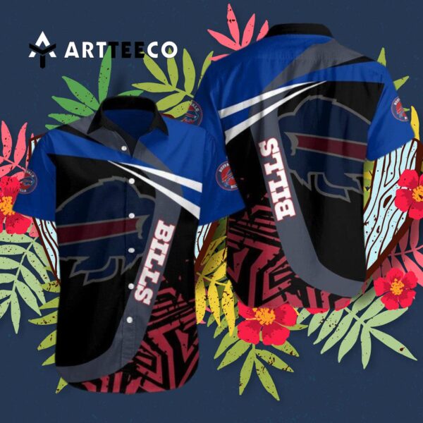Buffalo Bills Logo Sport Pattern V6 Hawaiian Shirt 3