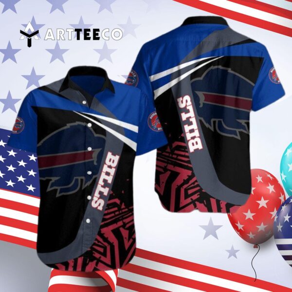 Buffalo Bills Logo Sport Pattern V6 Hawaiian Shirt 4