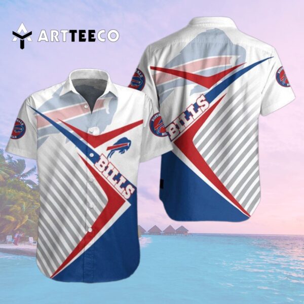 Buffalo Bills Logo Sport Pattern V7 Hawaiian Shirt 2
