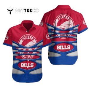 Buffalo Bills Logo Sport Pattern V8 Hawaiian Shirt 1