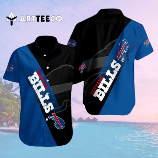 Buffalo Bills Logo Team Football Hawaiian Shirt 2