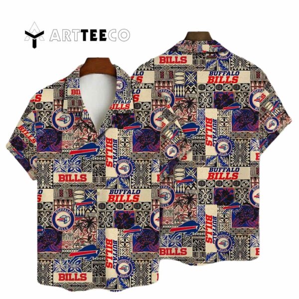 Buffalo Bills National Football League 2025 Aop V2 Hawaiian Shirt 1