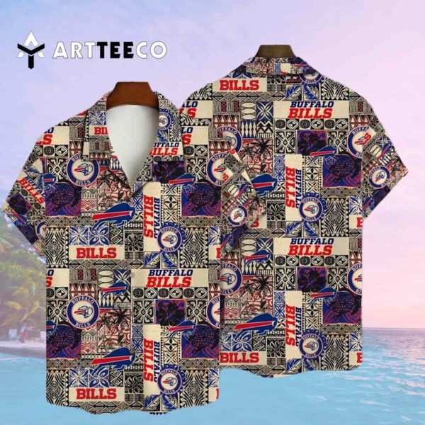 Buffalo Bills National Football League 2025 Aop V2 Hawaiian Shirt 2