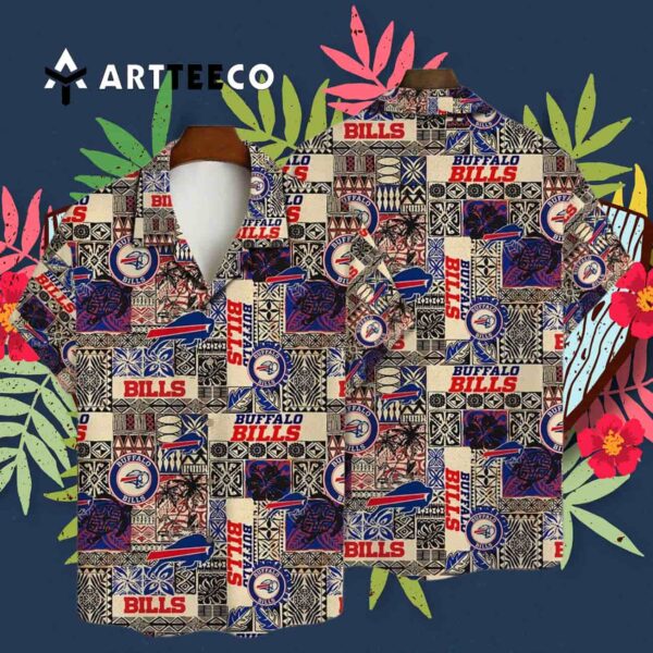 Buffalo Bills National Football League 2025 Aop V2 Hawaiian Shirt 3