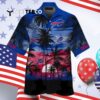 Buffalo Bills Palm Tree Sunset Hawaiian Shirt 4