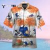 Buffalo Bills Snoopy Charlie Brown Autumn Tree Hawaiian Shirt 2