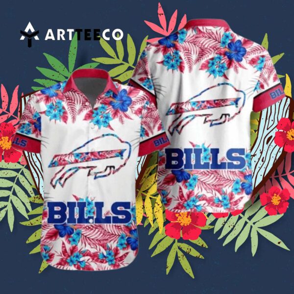 Buffalo Bills Special Floral Hawaiian Shirt 3