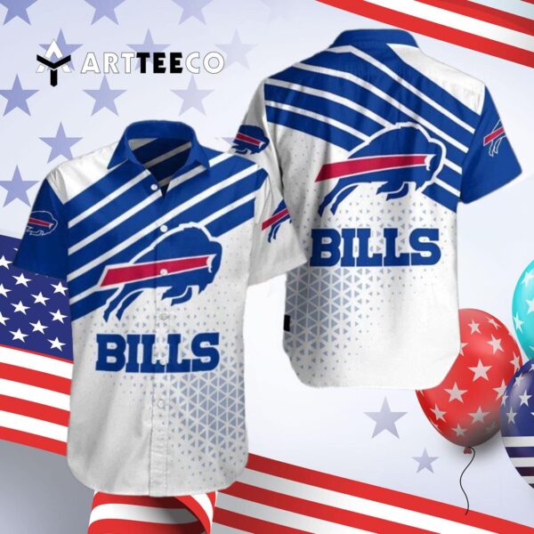 Buffalo Bills Sport Pattern Hawaiian Shirt 4