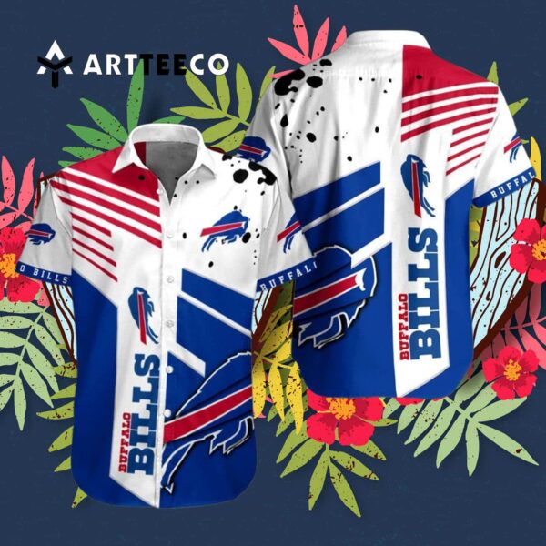Buffalo Bills Sport Pattern V1 Hawaiian Shirt 3